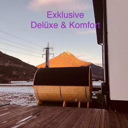 Deluxefort Fuer 10 Gaeste Mit Eigenem Whirlpool Und Fasssauna Имст Экстерьер фото