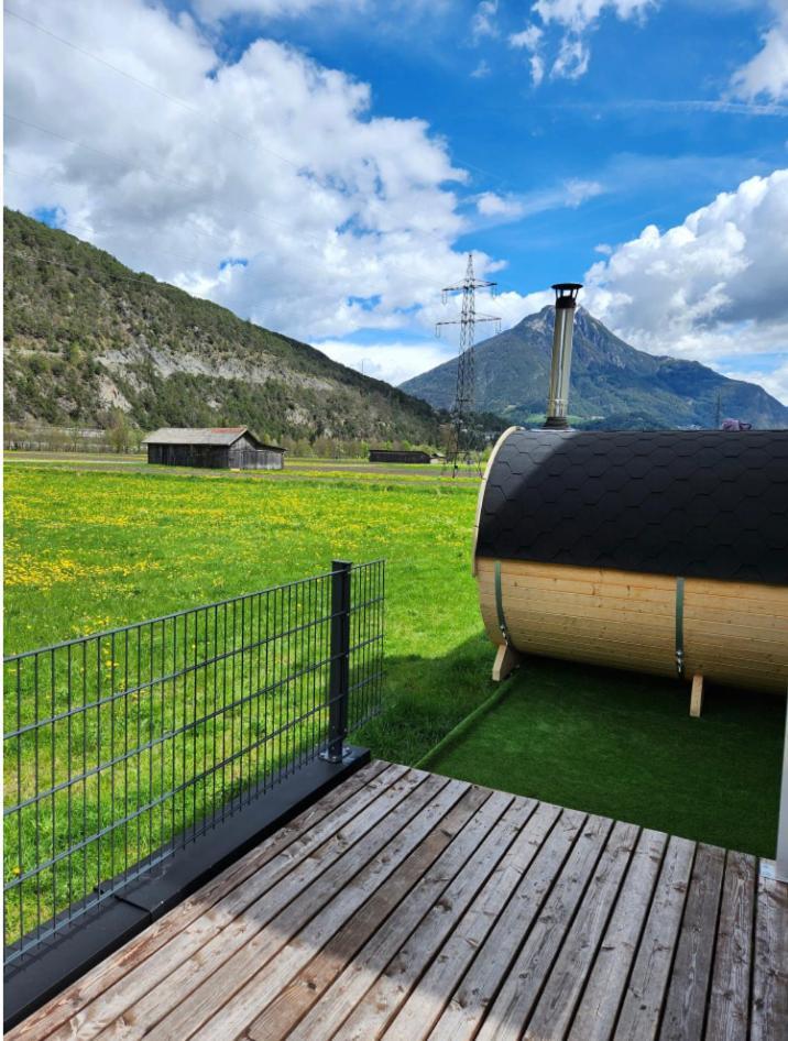 Deluxefort Fuer 10 Gaeste Mit Eigenem Whirlpool Und Fasssauna Имст Экстерьер фото
